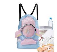 Lnhgh - Bolsa de natación separada seca y húmeda, bolsa de natación para | Equipo de playa deportiva impermeable - Compartimentos húmedos y secos, bolsa de deporte impermeable, mochila portátil