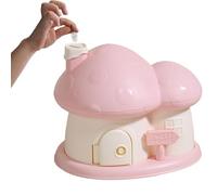 Lnhgh Caja de ahorro de dinero, Banco irrompible | Hucha Casa de Seta Juguete de Banco Colorido - Colorido juguete del Banco Banco, Banco creativo para Habitaciones Decoración de Salón, Anima