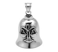 Lnhgh Campana de la Motocicleta, Campana de la Motocicleta para la Suerte - de Motocicleta con Campana de Equitación | Motocicleta Biker Rock Punk Bell para Hombres, Mujeres, Él, Padre