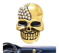 Lnhgh Clip de ventilación para coche, diseño de calavera