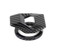 Lnhgh Cubierta del botón para iniciar,Cubierta del botón de inicio del coche | Un botón Start Stop Funda decorativa | Protección interior del coche antiarañazos, cubierta de decoración