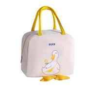 Lnhgh Cute Duck Lunch Box Wear-Resistant Insulated Lunch Bag