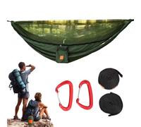 Lnhgh Hamacas de camping - Hamaca de camping al aire libre con mosquitero - Equipo de montaje rápido e implementación emergente Suspendente para momentos de relajación y diversión con tus seres