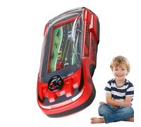 Lnhgh Juego De Carreras De Coche Portátil - Consola De Juegos De Conducción,Modo Dos Jugadores, Juguete Interactivo Familiar Para Adultos En Casa Y Viaje