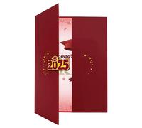 Lnhgh Libro de firmas de graduación 2025, libro de mensajes de graduación | Los estudiantes tienen un cuaderno de memoria - Creative 2025 Invitado de graduación Iniciar sesión en el libro de firmas