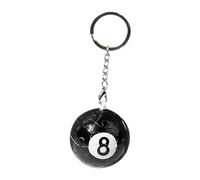 Lnhgh Llavero de 8 bolas de billar - Llavero de bola de billar | Llavero creativo para parejas, llaves de coche, llavero de rompecabezas para, , Siehe Beschreibung