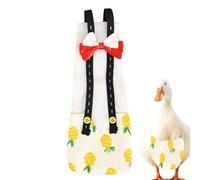 Lnhgh Pañales de pollo para gallinas, pañales de pato para patos de compañía,Pañales de pato impermeables | Pañales de pato ajustables, Pañales de pollo lavables, Pañales reutilizables para