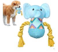 Lnhgh Peluche Elefante para Perro | Elefante Animal De Peluche Suave - Muñeco Mordedor para Cachorros Juguete para Interiores Diversión contra El Aburrimiento En Casa