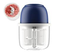 Lnhgh Picadora Eléctrica | Batidora Eléctrica de Ajo | Pequeño Robot de Vegetales Recargable, Cortador de Cebolla para Carne, Ajo, Cebolla, Nueces, Pimiento Picante