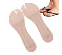 Lnhgh Plantillas para sandalias tipo tanga, almohadilla para sandalias - Inserciones adhesivas para soporte de - Protectores adhesivos para los dedos de los pies, almohadillas cortables para el