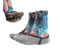 Lnhgh Polainas de Pierna de Senderismo, Gator para Zapatos de Senderismo, Polainas de Botas de Nieve 2 piezas - Polainas de Zapatos de Sendero impermeables y resistentes al desgaste, Cubierta de