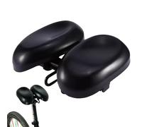 Lnhgh Sillín De Bicicleta Acolchado - Funda de Asiento Ajustable,Sillin de Reemplazo con Absorción de Impactos para Ciclismo de Larga Distancia - Uso en Interior Exterior Actividades Diarias