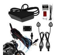 Lnhgh - Sistema de ángulo muerto de coche, sistema de ángulo muerto, sensor de ángulo muerto, indicador de advertencia LED, 65,62 pies - Kit universal de ángulos muertos de vehículos para