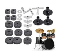 Lnhgh Sleette de soporte de tambor, mango de taza de tambor - Instrumentos musicales Accesorios Felts Sleeve de repuesto - Mejora los accesorios de tambor de calidad para la práctica