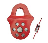 Lnhgh Snatch Block - Polea de arrastre de arrastre, accesorio todoterreno, capacidad de 8.000 kg, polea de remolque versátil, polea de cabrestante de recuperación para