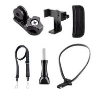 Lnhgh Soporte para teléfono móvil, soporte ajustable para smartphone, accesorio antideslizante, resistente a los golpes y ligero para deporte, fitness y creación de contenido