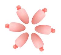 Lnhgh tapones para los oídos para dormir, 6 tapones de oreja, de espuma reutilizables, antirubios, protección auditiva, impermeable, forma zanahoria con carcasa para viajes, estudio de trabajo