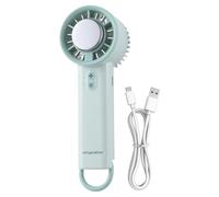 Lnhgh Ventilador portátil, ventilador refrescante de exterior, dispositivo refrescante con función hielo instantáneo 3 velocidades para casa, viajes, picnic, oficina, estudio, dormitorio, deportes al