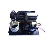 LNHHG Enfriador portátil Compacto de serpentín de Acero Inoxidable DV1930E-S, 48 V CC, 130 W de Capacidad, refrigerante R134A