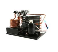 LNHHG Enfriador portátil Compacto de serpentín de Cobre DV1910E con Capacidad de enfriamiento de 130 W y diseño de 12 V CC