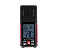 LNHHG Medidor de DB portátil con Pantalla LCD retroiluminada, medidor de Nivel de Ruido Digital, Modos rápido y Lento.