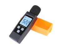 LNHHG Medidor de Nivel de Sonido Digital portátil, medidor de Ruido Ambiental, 30-130 dB decibeles, Mini medidor de Sonido