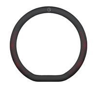 LNHZX Funda para Volante de Coche para Mercedes-Benz GLE 2024 2025 Cuero Cubierta del Volante Antideslizante Transpirable Protector de Volante Accesorios Interiores,Red-D-Type