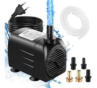 LNICEZ Bomba de Agua 25W/2000L/H para Acuario y Fuente de Estanque - Altura Máxima 2.2m, Sumergible