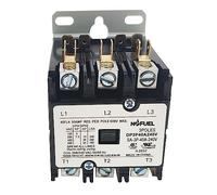 LNKWEL Contactor de aire acondicionado de 3 postes bobina de 40 amperios 240VAC, Contactor del compresor del contactor del condensador Contactor del propósito definido de la CA