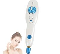 Lnlscle Lápiz Removedor De Lunares, Kit Profesional De Lápiz Removedor De Lunares con 9 Niveles De Fuerza Y Agujas Reemplazables, Kit Portátil USB Recargable De Lápiz Removedor De Lunares