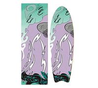 LNMLRBXEXZ Cinta De Agarre para Monopatín 84 * 23cm(33.46X9.45inch) Skateboard Grip Tape Stickers Bubble Free Waterproof Longboard Griptape AC867