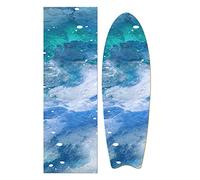 LNMLRBXEXZ Cinta De Agarre para Monopatín 84 * 23cm(33.46X9.45inch) Skateboard Grip Tape Stickers Bubble Free Waterproof Longboard Griptape AC749