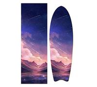 LNMLRBXEXZ Cinta De Agarre para Monopatín 84 * 23cm(33.46X9.45inch) Skateboard Grip Tape Stickers Bubble Free Waterproof Longboard Griptape AC413