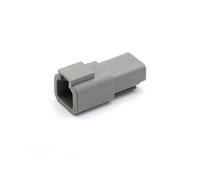 LNMOUMEZB Conector Impermeable automotriz Tipo DTP06-2S, arnés de cableado for Camiones Pesados de Alta Corriente, Enchufe Macho y Hembra DTP04-2P(Fixed Slider,5 Sets)
