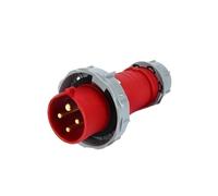 LNMOUMEZB Conector Industrial Impermeable IP67 16A/32A/63A/125A Conector de alimentación de aviación estándar Europeo de 3 Pines, 4 Pines y 5 Pines(32A5P)