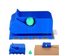 Lnngub Cortador de cartón para rascadores de gatos, impresión 3D para gatos, cortador de cartón de mano, herramientas de corte de reciclaje de cartón, color azul