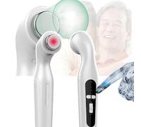 LNNLOO Máquina De Terapia De Ultrasonido Portátil (1 MHz-3 MHz), Sincronización De 15 Minutos + 3 Engranajes Ajustables, Fisioterapia + Área De Radiación De 4 Cm²,White