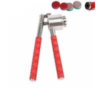 LNNLOO Sellador Manual De Botellas De Perfume De Acero Inoxidable De 13/15/20 Mm, Engarzadora Manual De Viales,con Funda De Mango Antideslizante,Cubierta De Plástico De Aluminio/Aluminio,15mm,A