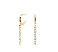 LNNSHX 2 Pendientes de Plata de Ley 925 con Borla para Mujer y niña, con circonita Brillante, Pendientes Largos, Pendientes de joyería Brincos yc630 (Color de la Joya: Color Plateado 3)