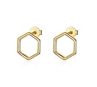 LNNSHX Pendientes de Plata de Ley S925 con circonita para Mujer, joyería de Moda con Forma de Tortuga Dorada, Estrella y Luna, Regalo de cumpleaños, Pendiente con Clip