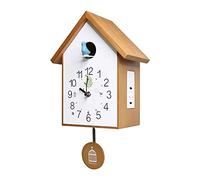 LNNSHX Reloj de Pared Decorativo silencioso, Reloj de péndulo Moderno, Reloj de Pared para el hogar, Entrada Sencilla para Sala de Estar, Adecuado para Regalo en el hogar, Oficina, fácil de Leer