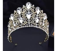 LNNSHX Tiaras y Coronas Altas para Mujer, Tiara para Novia, Fiesta, graduación, Desfile, Corona, Diadema