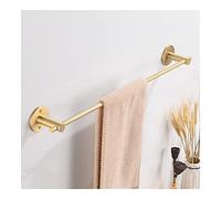 LNNSHX Toalleros Toalleros, para baño, Barra de Toalla Individual, Toallero de latón, Soporte para Toallas de Mano montado en la Pared para Inodoro, Soporte para Colgar, Accesorios de baño Decorativos