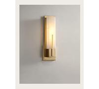 LNNSNE Appliques murales Mirror Reading Chinese Style All-Copper Golden Three-Color Dimming Art Decoration Wall Light, for Bedroom Staircase Bedside Decor Lamp Color : NOI