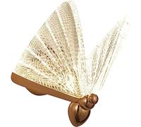 LNNSNE Butterfly Lamp Acrylic Lampshade Light Luxury Wall 6W Compatible with Bedroom Bedside Living Room, Chandelier