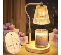 LNNSNE Candle Warmer Lamp with Timer and Dimmer Adjustable Height for Women Birthday Gift, Home Room Decor, Wax Melt Warmer for Scented Jar Candles, Mother's Day