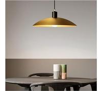 LNNSNE Ceiling Pendant Light, Copper Single Head Gold Staircase Corridor Porch Bedroom, Chandelier