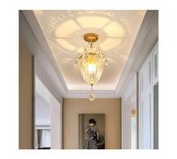 LNNSNE Chandeliers Small Ceiling ing，Semi Flush Mount Close to Fixture Crystal Pendant Light, Chandelier