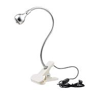 LNNSNE Clip Holder Desk USB Flexible Table Lamp Book Light for Bedroom Living Room Decoration Home Bedside Lamp(Black)