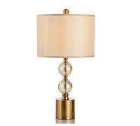 LNNSNE Compact Table Lamp with Fabric Shade for Living Room, Bedroom, Study More - V1
